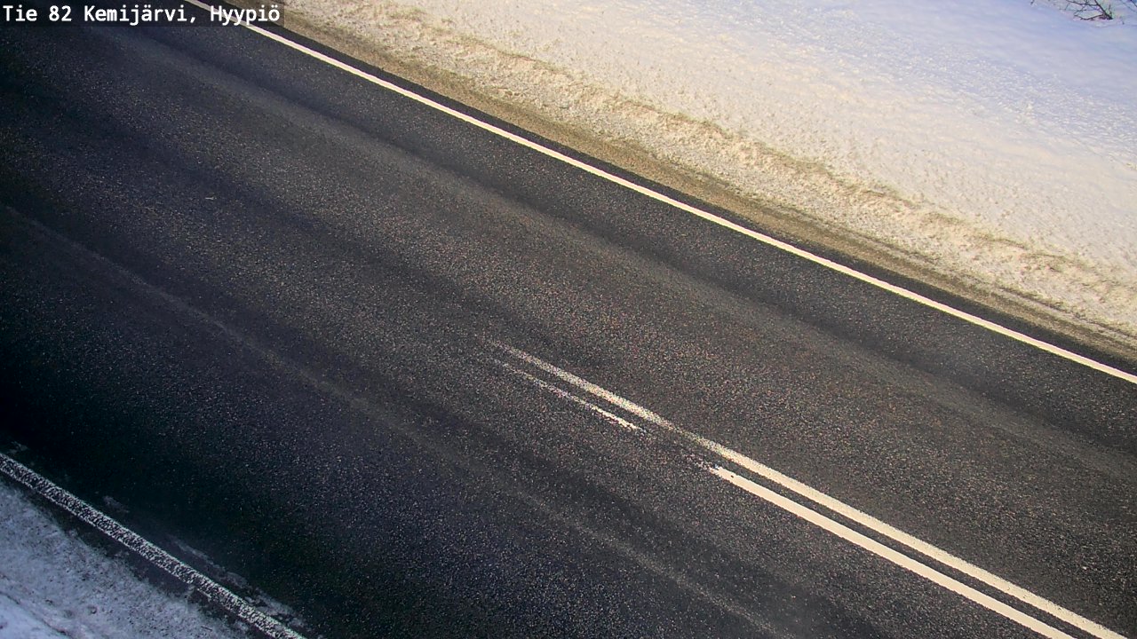 Kelikamerat Kuva Tie 82 Kemijärvi, Hyypiö, Kemijärvi, Lappi