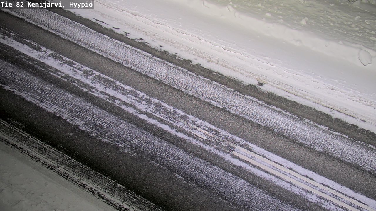 Kelikamerat Kuva Tie 82 Kemijärvi, Hyypiö, Kemijärvi, Lappi