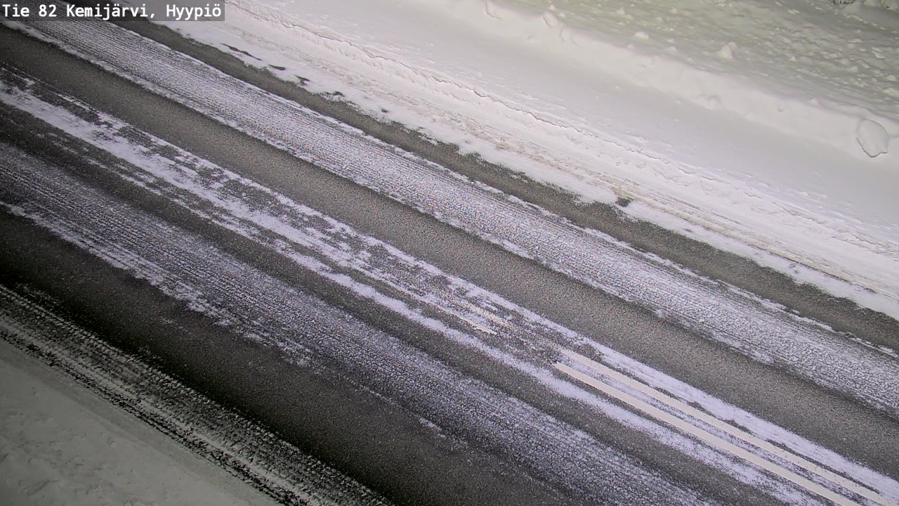 Kelikamerat Kuva Tie 82 Kemijärvi, Hyypiö, Kemijärvi, Lappi