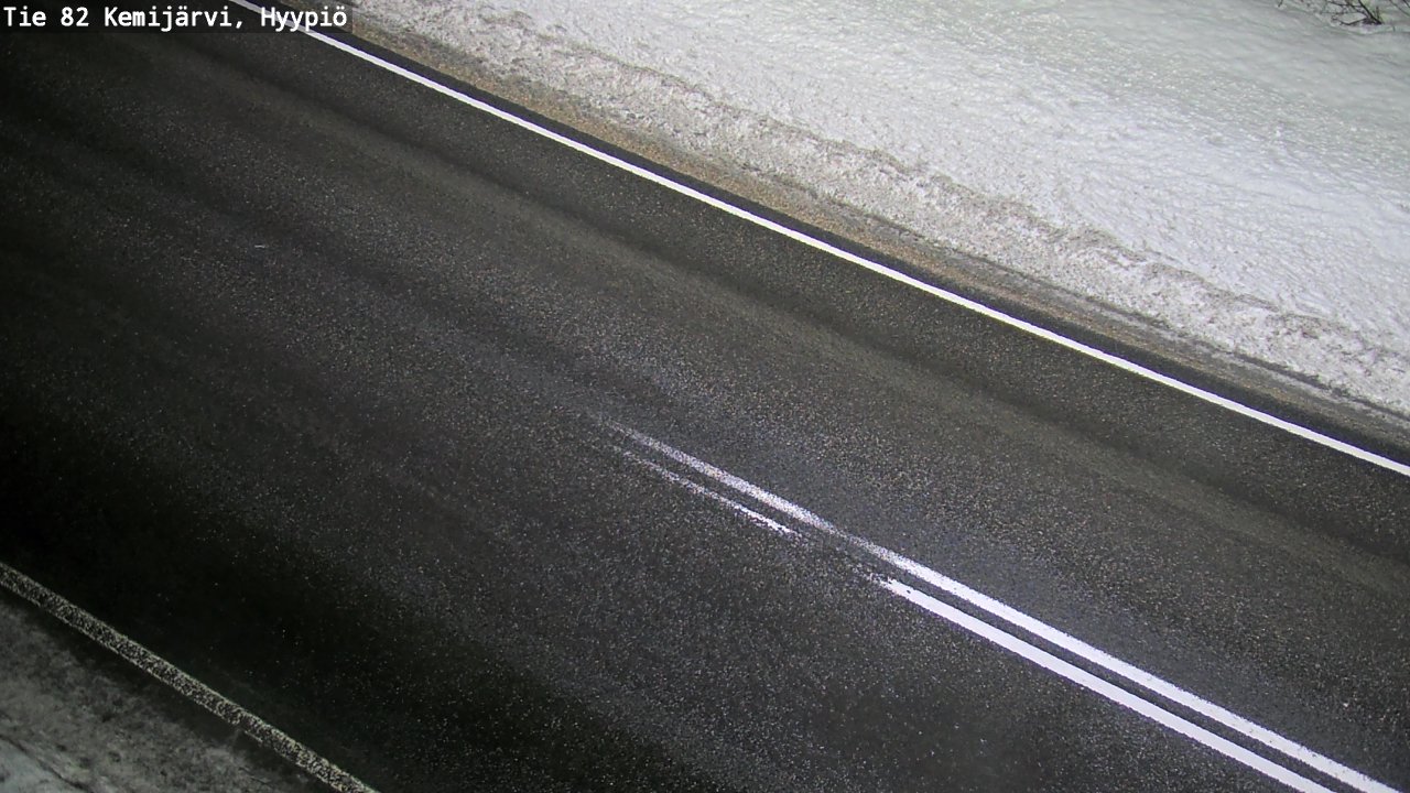 Kelikamerat Kuva Tie 82 Kemijärvi, Hyypiö, Kemijärvi, Lappi