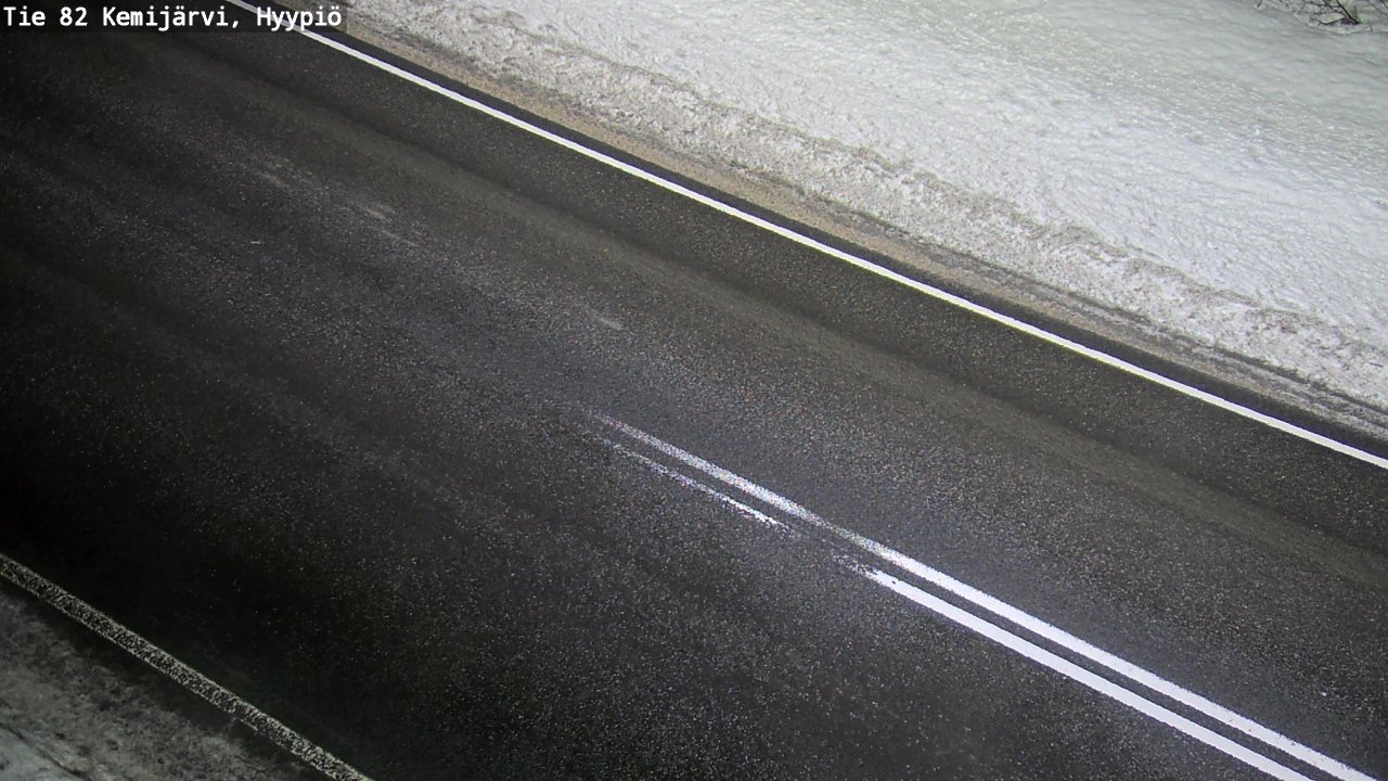 Kelikamerat Kuva Tie 82 Kemijärvi, Hyypiö, Kemijärvi, Lappi
