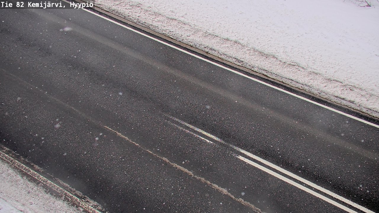 Kelikamerat Kuva Tie 82 Kemijärvi, Hyypiö, Kemijärvi, Lappi
