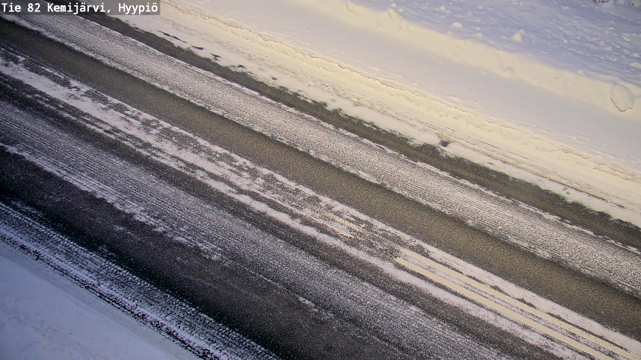 Kelikamerat Kuva Tie 82 Kemijärvi, Hyypiö, Kemijärvi, Lappi