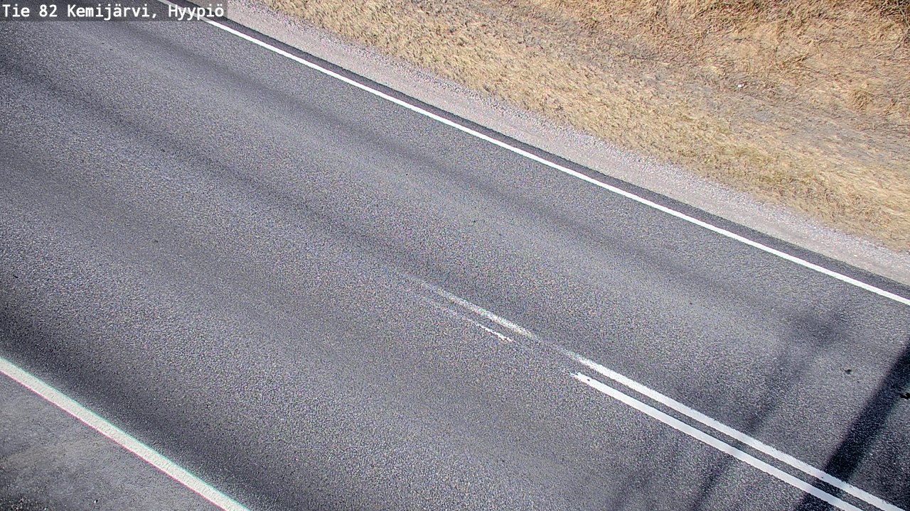 Weather Camera Image Väg 5 Kemi träsk, hyypiö, Kemijärvi, Lappi