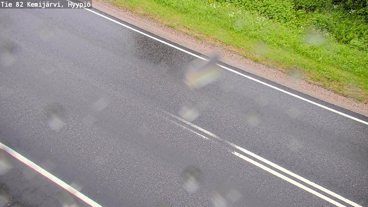 Weather Camera Image Väg 5 Kemi träsk, hyypiö, Kemijärvi, Lappi