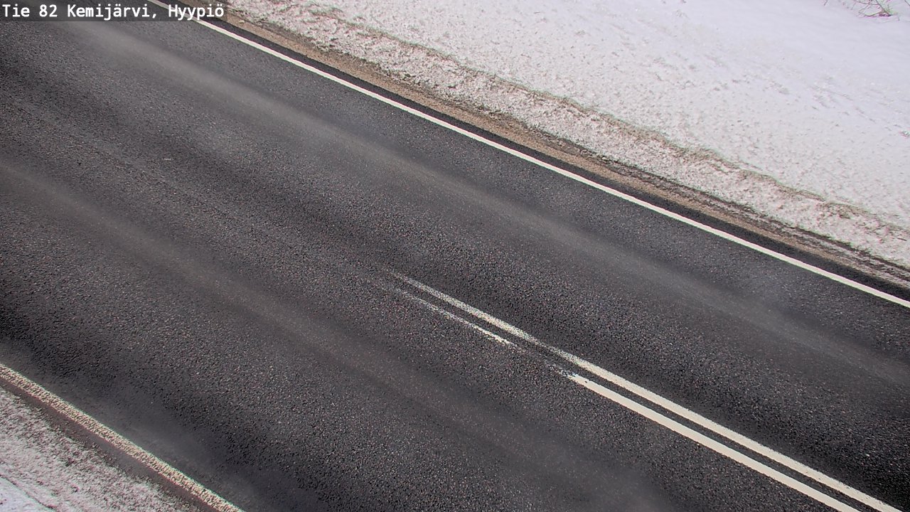 Kelikamerat Kuva Tie 82 Kemijärvi, Hyypiö, Kemijärvi, Lappi