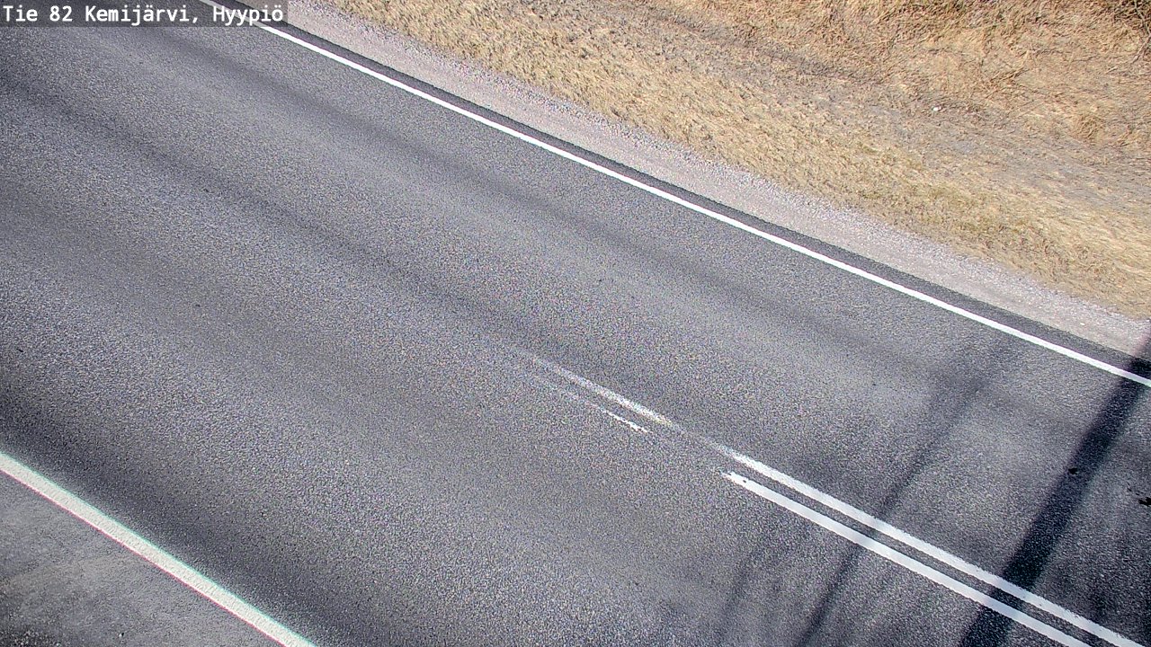 Weather Camera Image Väg 5 Kemi träsk, hyypiö, Kemijärvi, Lappi