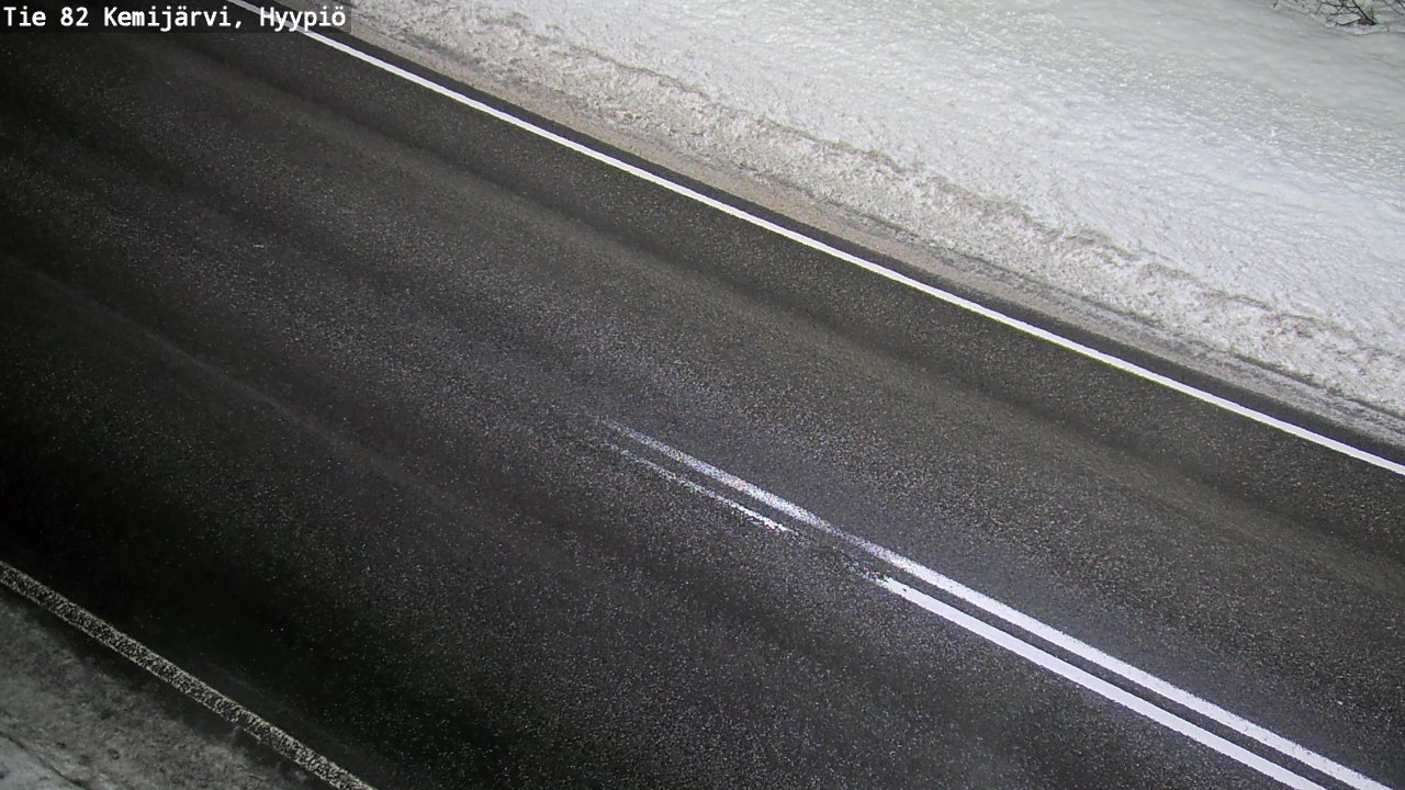 Kelikamerat Kuva Tie 82 Kemijärvi, Hyypiö, Kemijärvi, Lappi