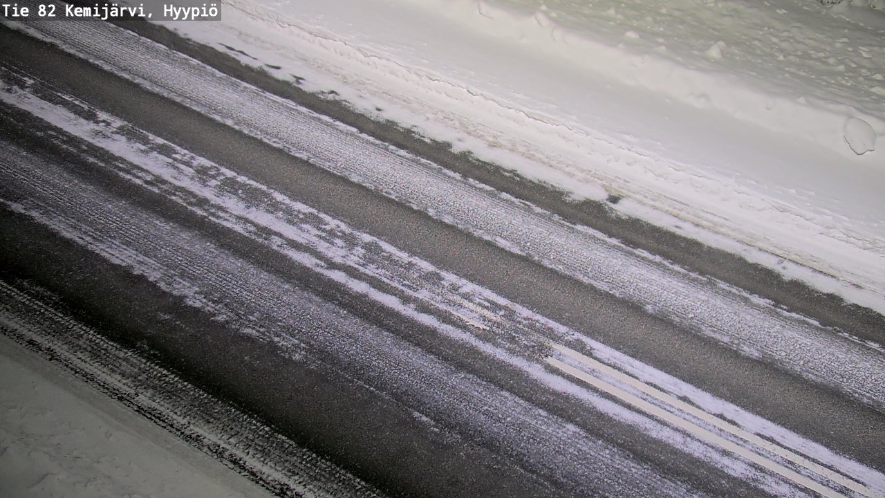 Kelikamerat Kuva Tie 82 Kemijärvi, Hyypiö, Kemijärvi, Lappi