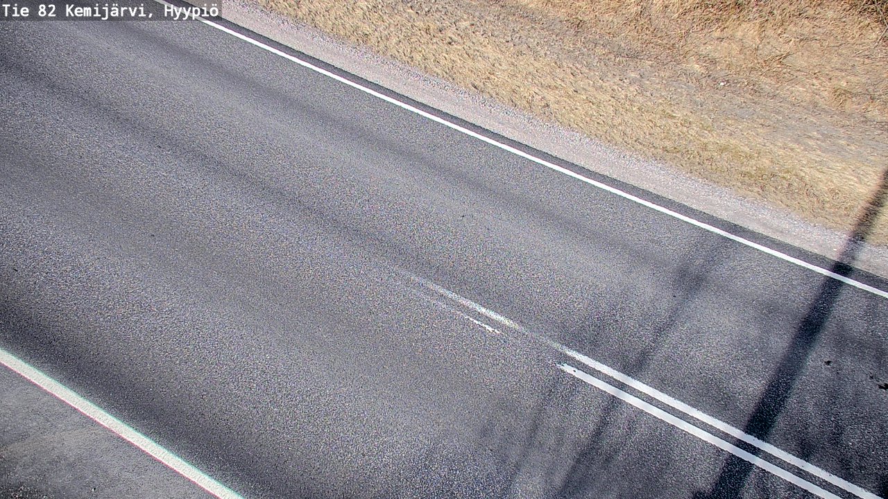 Weather Camera Image Väg 5 Kemi träsk, hyypiö, Kemijärvi, Lappi