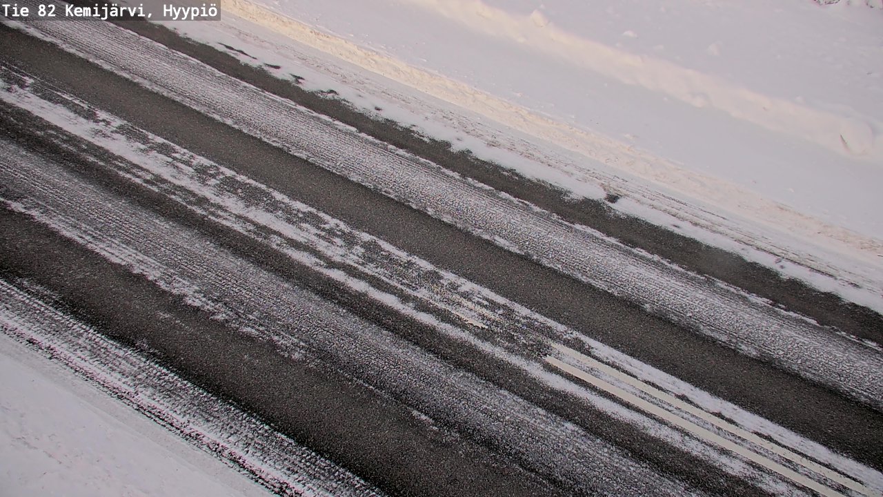 Kelikamerat Kuva Tie 82 Kemijärvi, Hyypiö, Kemijärvi, Lappi
