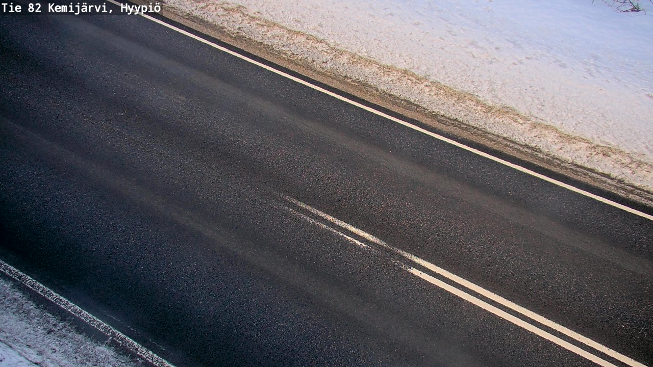 Kelikamerat Kuva Tie 82 Kemijärvi, Hyypiö, Kemijärvi, Lappi