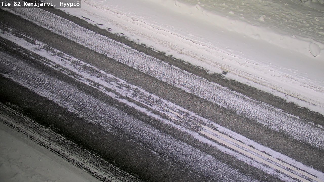 Kelikamerat Kuva Tie 82 Kemijärvi, Hyypiö, Kemijärvi, Lappi