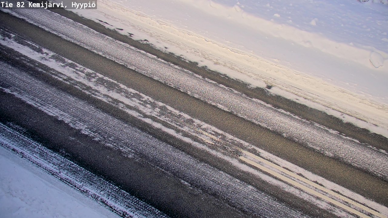 Kelikamerat Kuva Tie 82 Kemijärvi, Hyypiö, Kemijärvi, Lappi