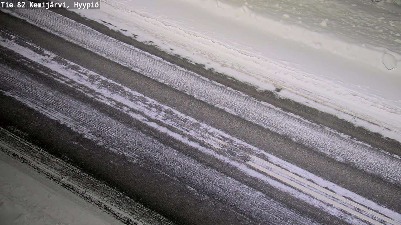 Kelikamerat Kuva Tie 82 Kemijärvi, Hyypiö, Kemijärvi, Lappi