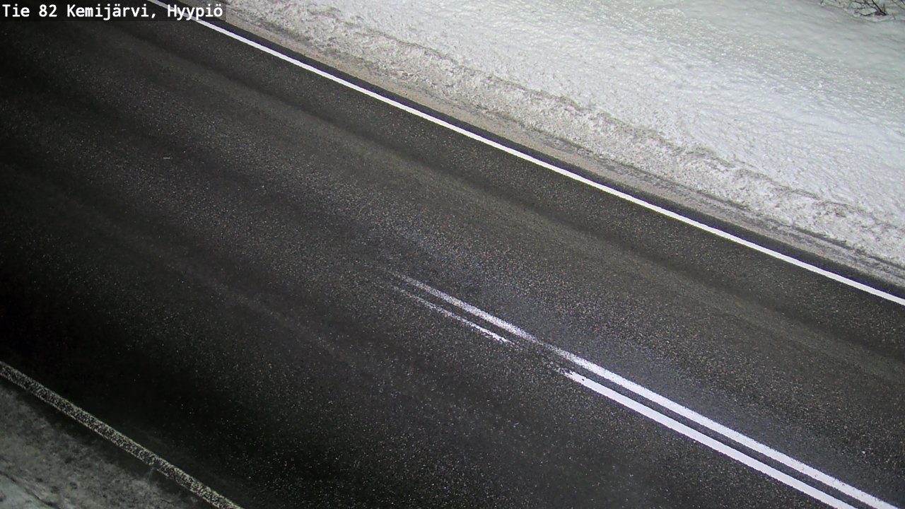 Kelikamerat Kuva Tie 82 Kemijärvi, Hyypiö, Kemijärvi, Lappi