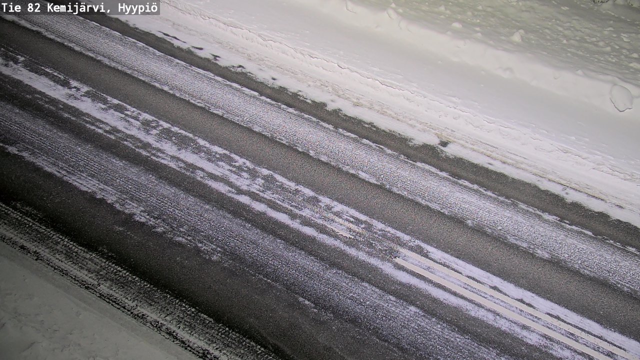 Kelikamerat Kuva Tie 82 Kemijärvi, Hyypiö, Kemijärvi, Lappi