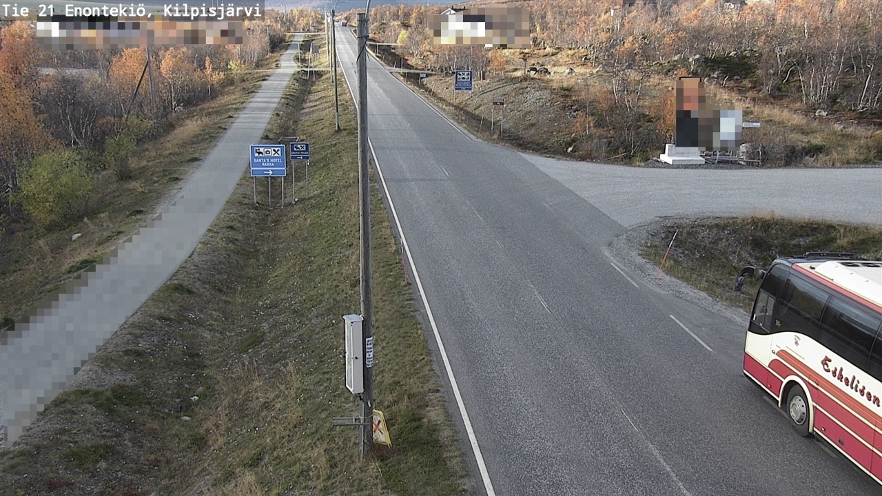 Weather Camera Image Väg 21 Enontekis, Kilpisjärv, Enontekiö, Lappi