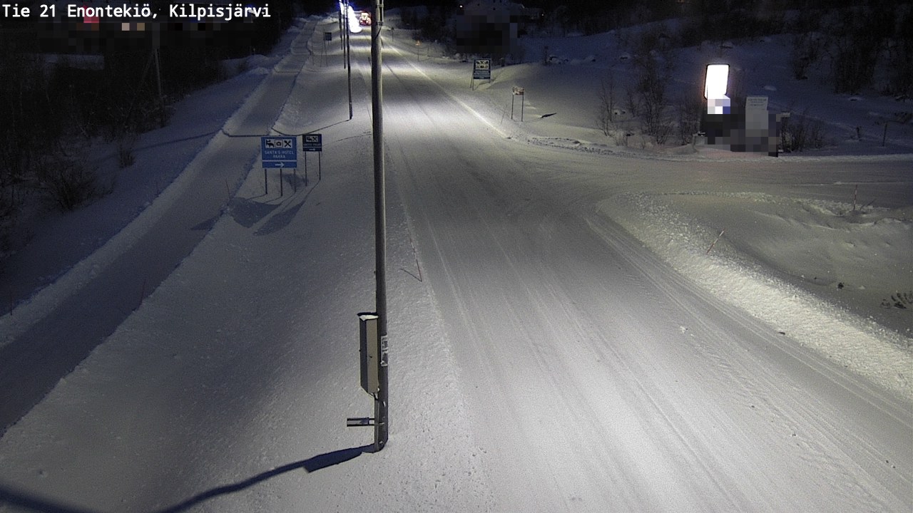 Weather Camera Image Road 21 Enontekiö, Kilpisjärvi, Enontekiö, Lappi