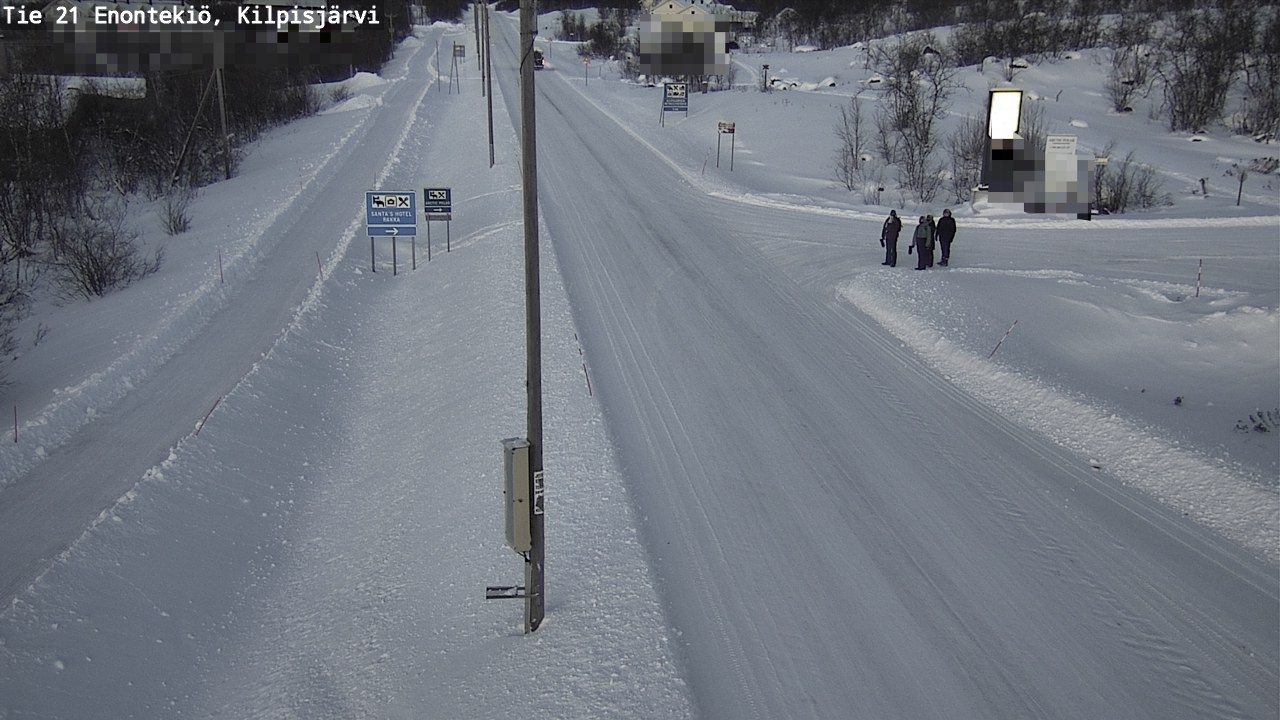 Weather Camera Image Road 21 Enontekiö, Kilpisjärvi, Enontekiö, Lappi