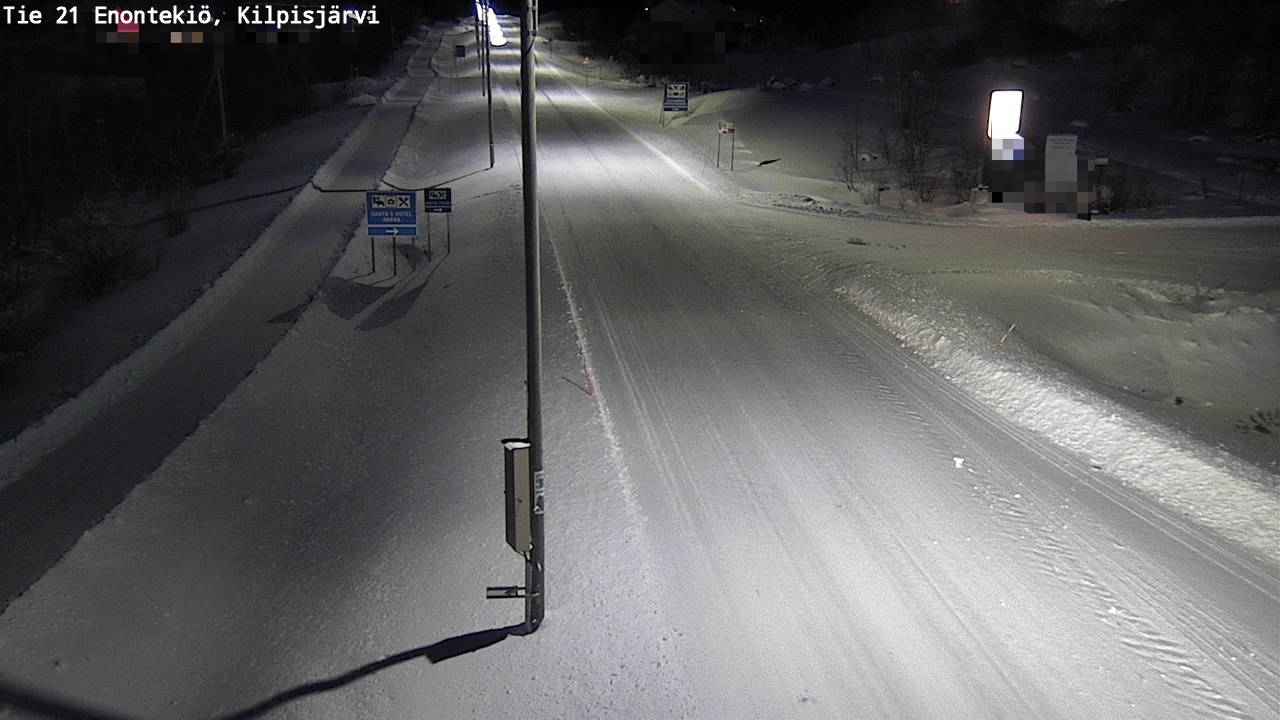 Weather Camera Image Road 21 Enontekiö, Kilpisjärvi, Enontekiö, Lappi