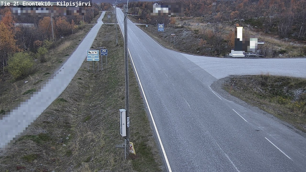 Weather Camera Image Road 21 Enontekiö, Kilpisjärvi, Enontekiö, Lappi
