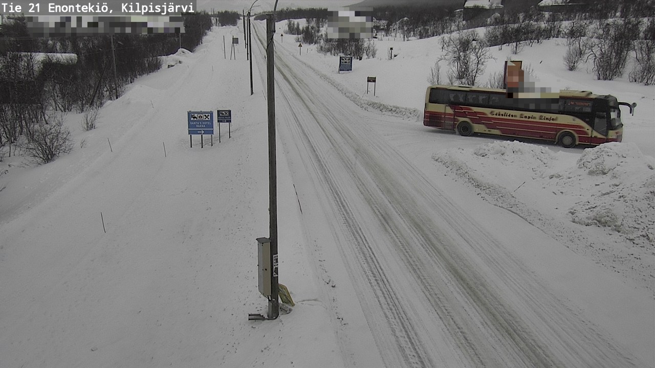 Weather Camera Image Road 21 Enontekiö, Kilpisjärvi, Enontekiö, Lappi