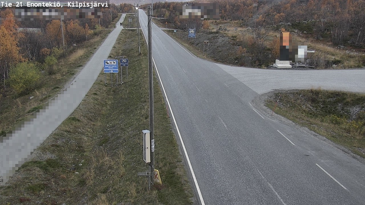 Weather Camera Image Road 21 Enontekiö, Kilpisjärvi, Enontekiö, Lappi