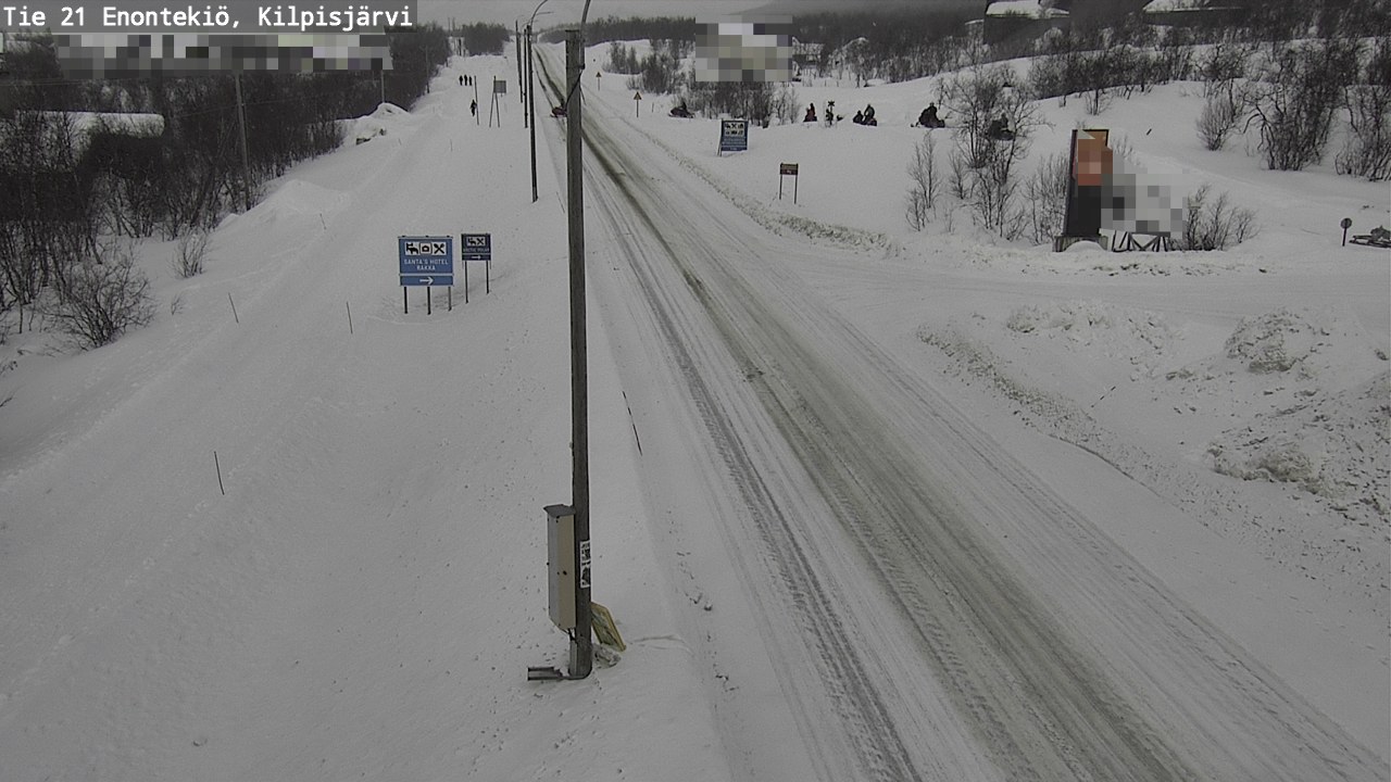 Weather Camera Image Road 21 Enontekiö, Kilpisjärvi, Enontekiö, Lappi