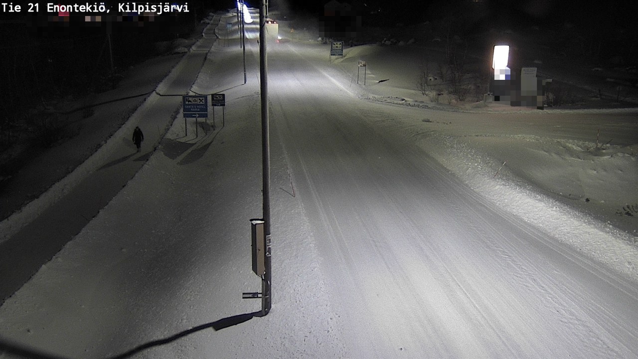 Weather Camera Image Road 21 Enontekiö, Kilpisjärvi, Enontekiö, Lappi