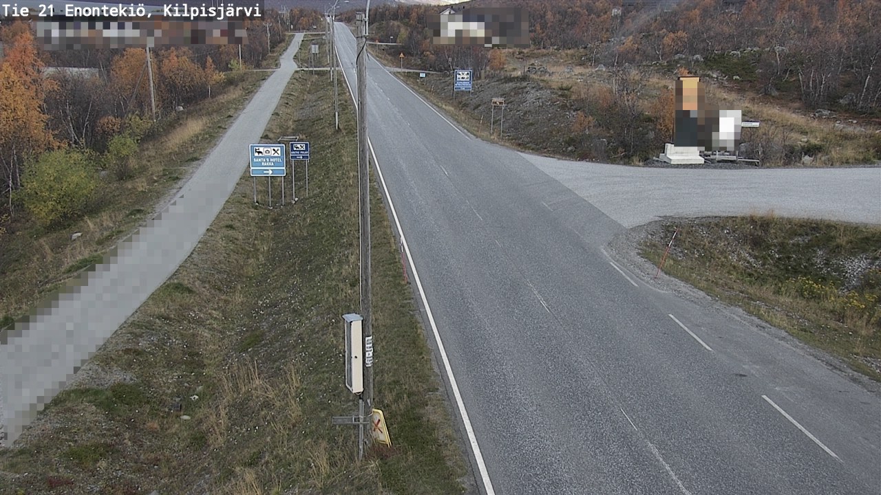 Weather Camera Image Road 21 Enontekiö, Kilpisjärvi, Enontekiö, Lappi