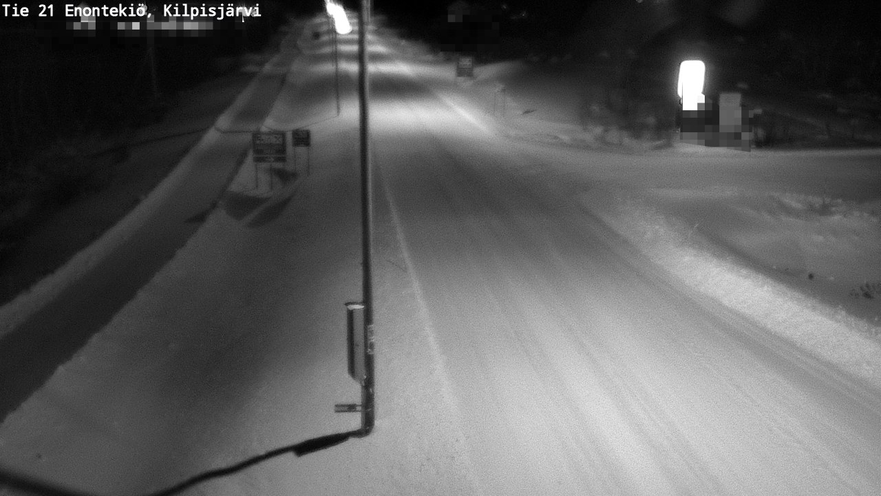 Weather Camera Image Road 21 Enontekiö, Kilpisjärvi, Enontekiö, Lappi