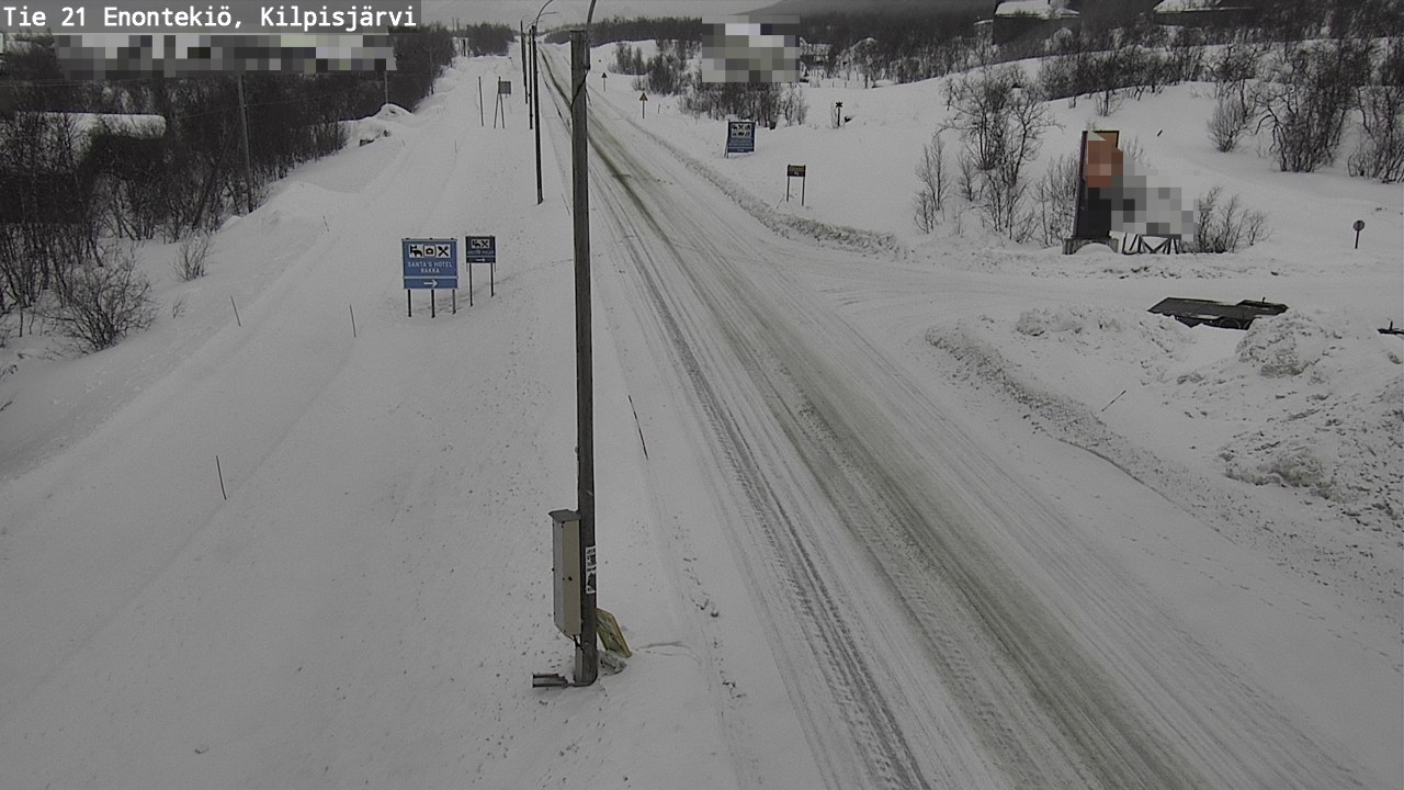 Weather Camera Image Road 21 Enontekiö, Kilpisjärvi, Enontekiö, Lappi