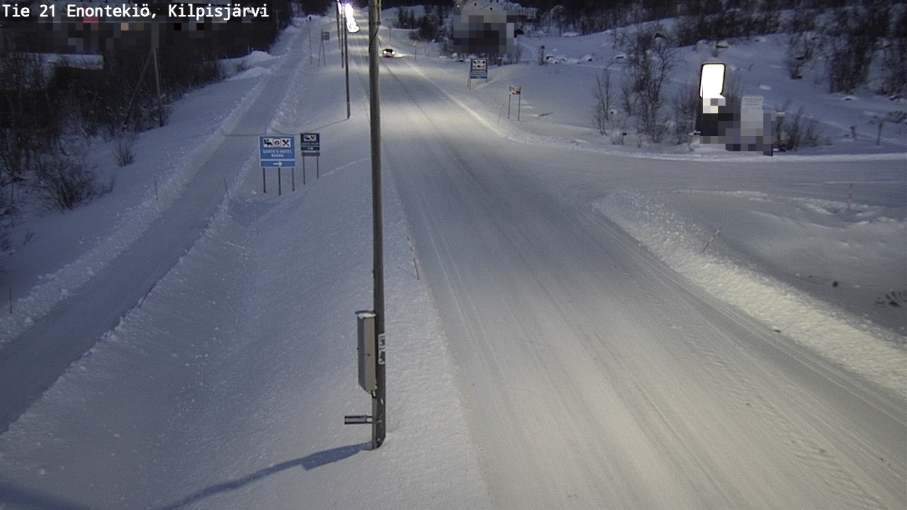 Weather Camera Image Road 21 Enontekiö, Kilpisjärvi, Enontekiö, Lappi