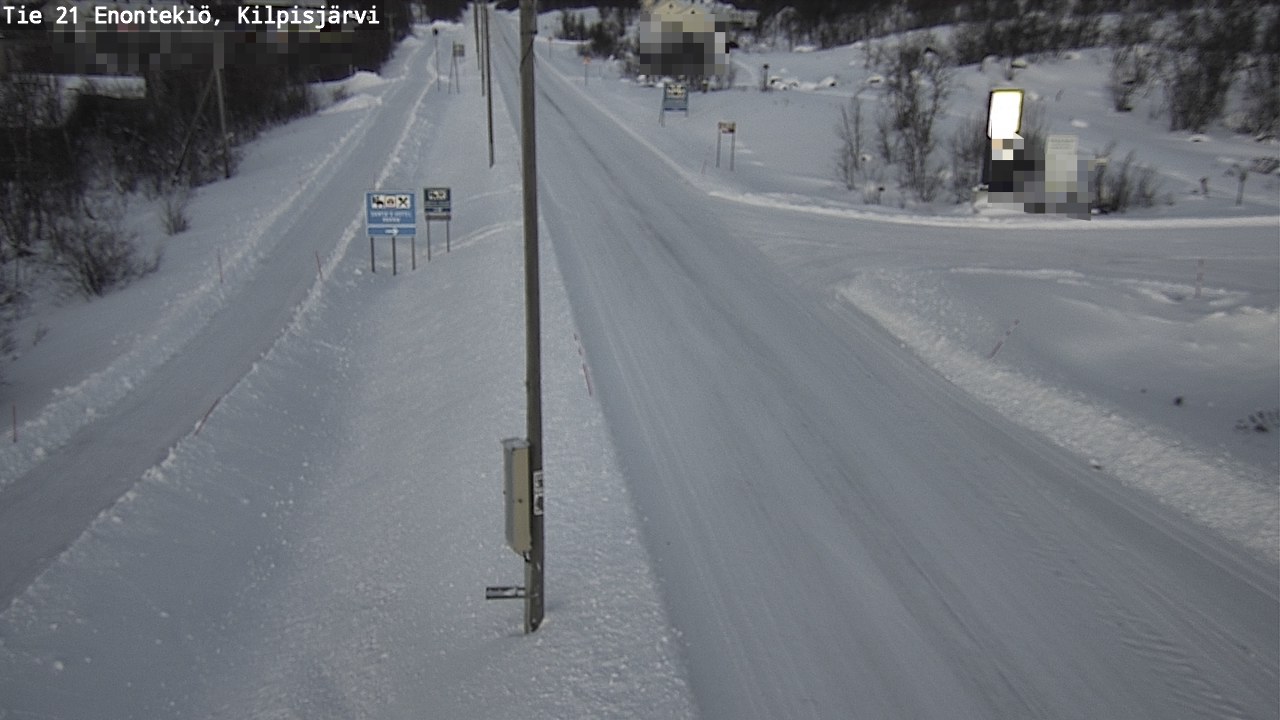 Weather Camera Image Road 21 Enontekiö, Kilpisjärvi, Enontekiö, Lappi
