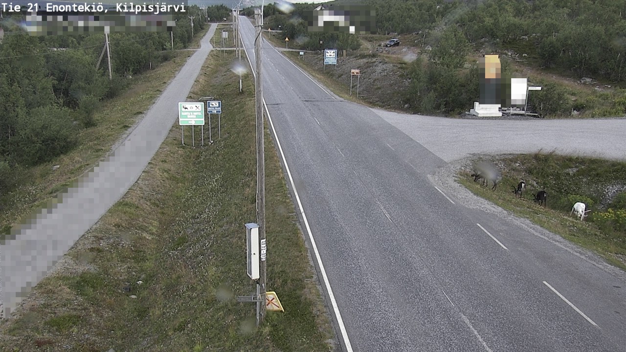 Weather Camera Image Road 21 Enontekiö, Kilpisjärvi, Enontekiö, Lappi