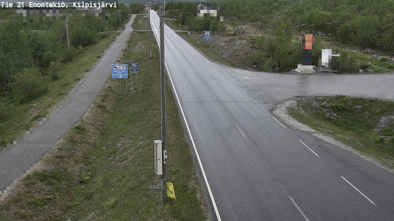 Weather Camera Image Road 21 Enontekiö, Kilpisjärvi, Enontekiö, Lappi