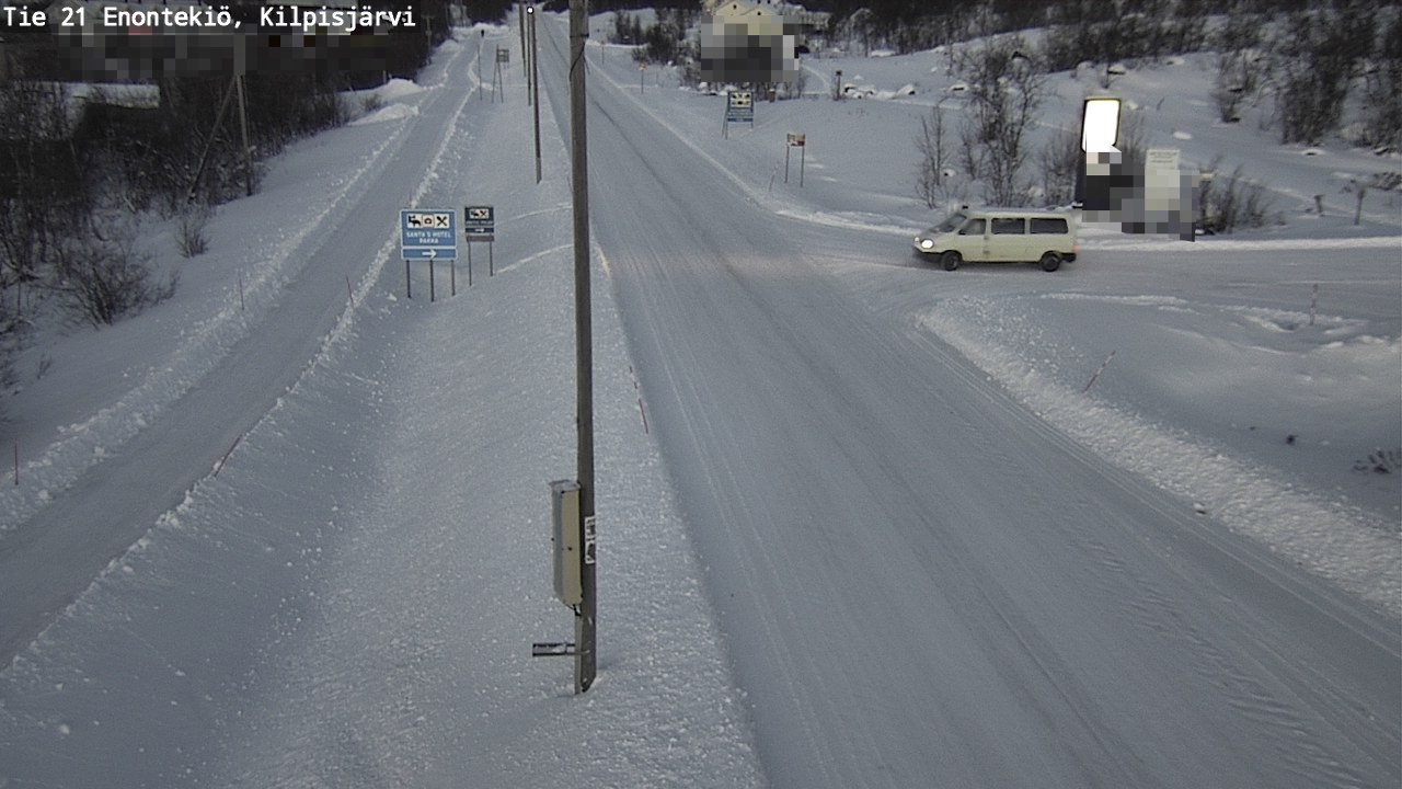 Weather Camera Image Road 21 Enontekiö, Kilpisjärvi, Enontekiö, Lappi