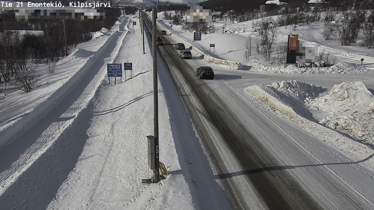Weather Camera Image Road 21 Enontekiö, Kilpisjärvi, Enontekiö, Lappi