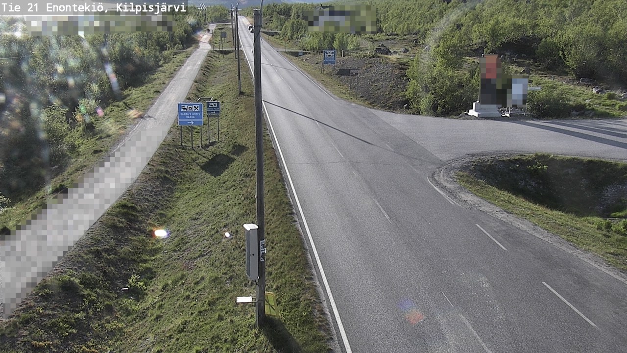 Weather Camera Image Road 21 Enontekiö, Kilpisjärvi, Enontekiö, Lappi