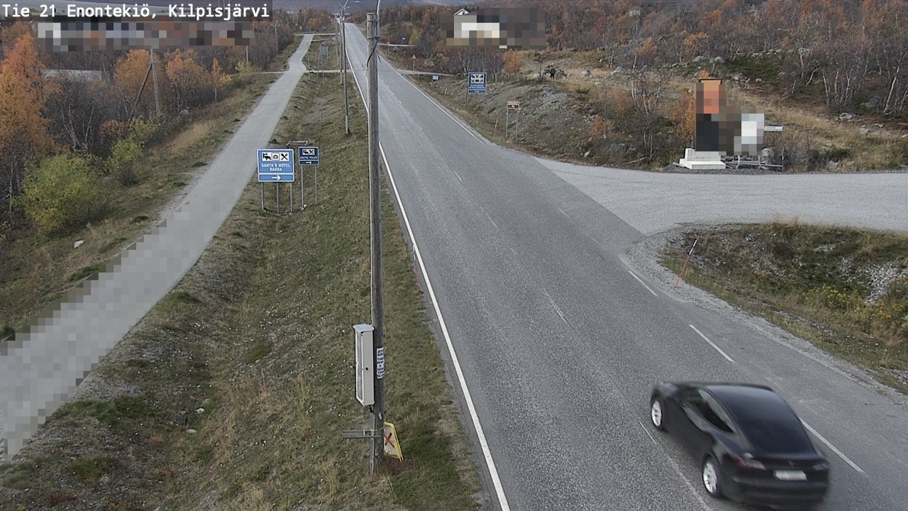Weather Camera Image Väg 21 Enontekis, Kilpisjärv, Enontekiö, Lappi