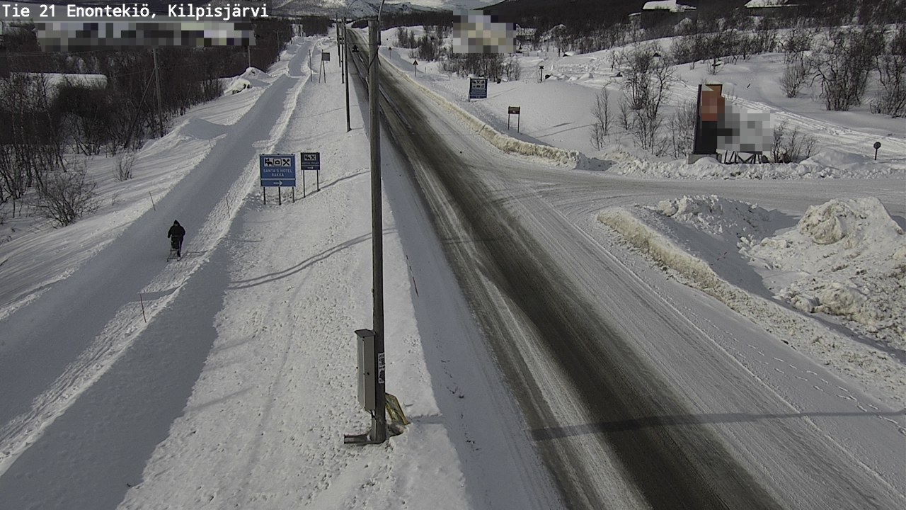 Weather Camera Image Road 21 Enontekiö, Kilpisjärvi, Enontekiö, Lappi