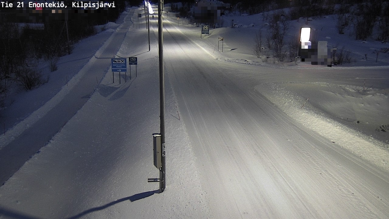 Weather Camera Image Road 21 Enontekiö, Kilpisjärvi, Enontekiö, Lappi