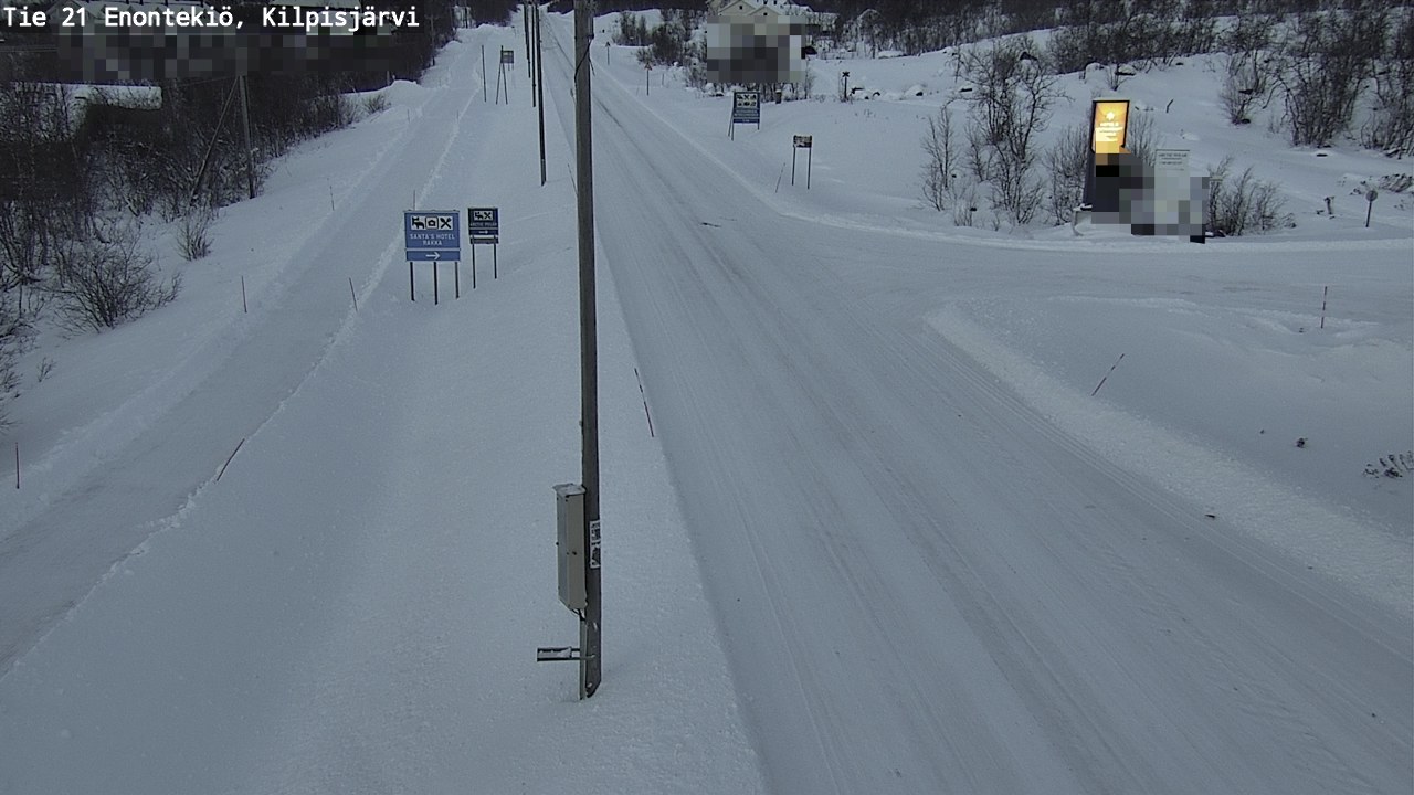 Weather Camera Image Road 21 Enontekiö, Kilpisjärvi, Enontekiö, Lappi