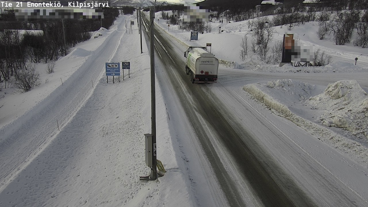 Weather Camera Image Road 21 Enontekiö, Kilpisjärvi, Enontekiö, Lappi