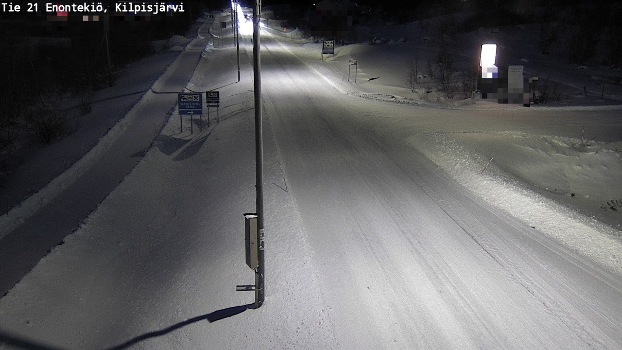 Weather Camera Image Väg 21 Enontekis, Kilpisjärv, Enontekiö, Lappi