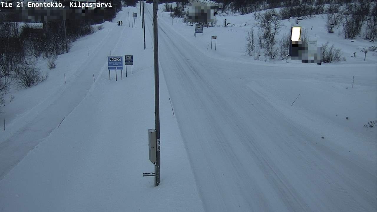 Weather Camera Image Road 21 Enontekiö, Kilpisjärvi, Enontekiö, Lappi