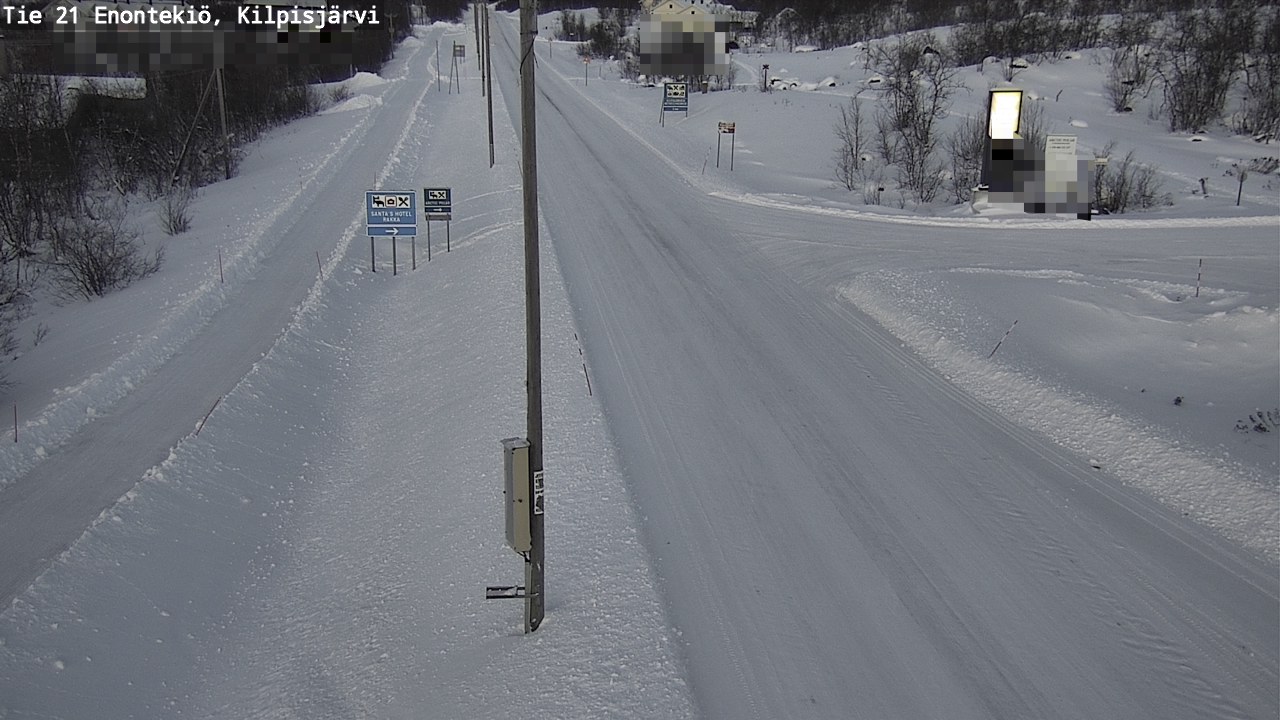 Weather Camera Image Road 21 Enontekiö, Kilpisjärvi, Enontekiö, Lappi