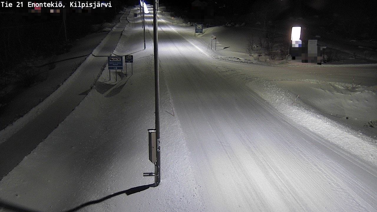 Weather Camera Image Road 21 Enontekiö, Kilpisjärvi, Enontekiö, Lappi