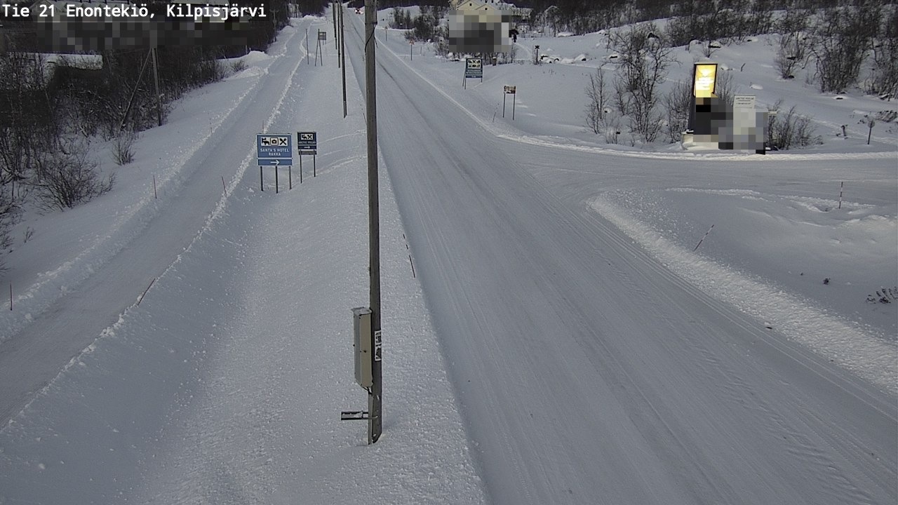Weather Camera Image Road 21 Enontekiö, Kilpisjärvi, Enontekiö, Lappi